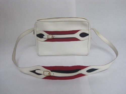 Gucci vintage white leather - white, &