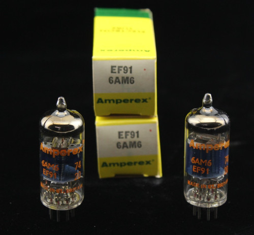 New qty amperex 6am6 ef91 - new,