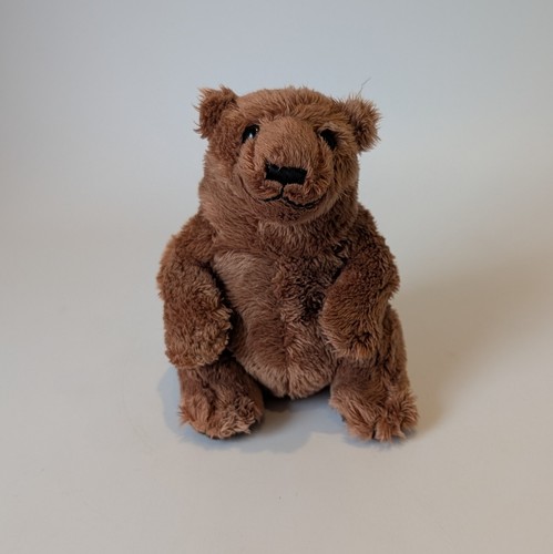 John west brown bear plush - brown,