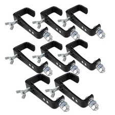 BeamZ CC50SB 8x Black Lighting