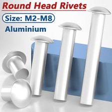 Solid Aluminium Round Head