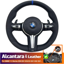 Steering Wheel For BMW 1 3 Series E90 E91 E92/93 E81 E82 E87 E88 E84 E70 M Sport