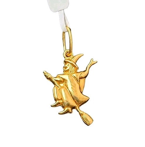 18k yellow gold - gold, charm