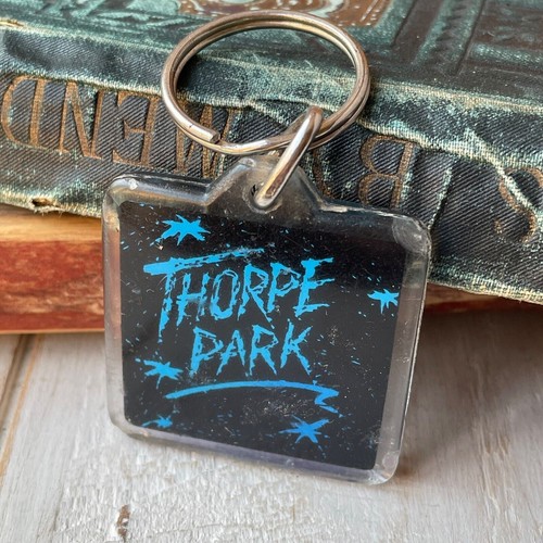 Vintage thorpe park keyring - vintage,