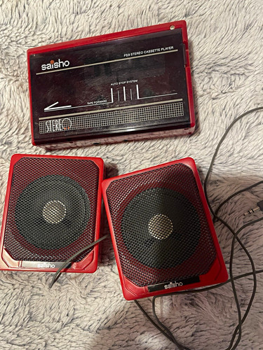 1980s 1990s portable cassette - 1980s/1990s,