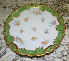 Coiffe Green Floral Limoges