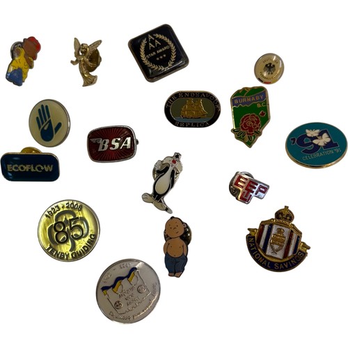 Vintage enamel badge lot - enamel,