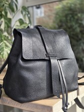 Jigsaw Blake Black Leather