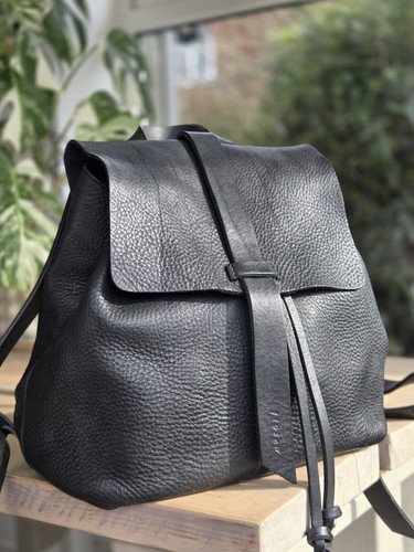 Jigsaw blake black leather - black,