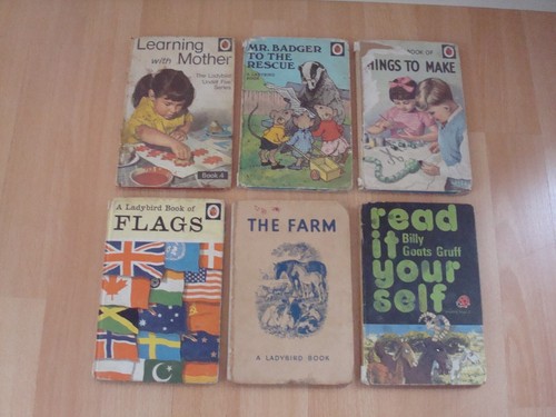 Ladybird vintage books - ladybird,