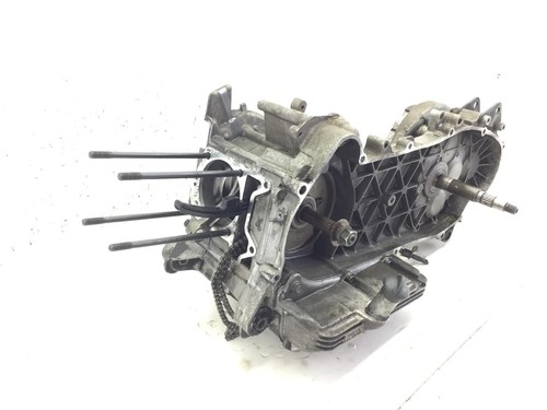 Engine block with - with, crankshaft