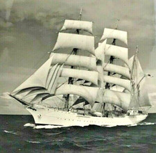 Official Stamped Vintage US Coast Guard Ship Photo New London Connecticut 10 x 8