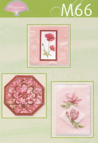 Pergamano flower floral - floral, cards