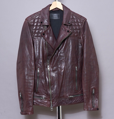 All saints leather jacket mens - all,