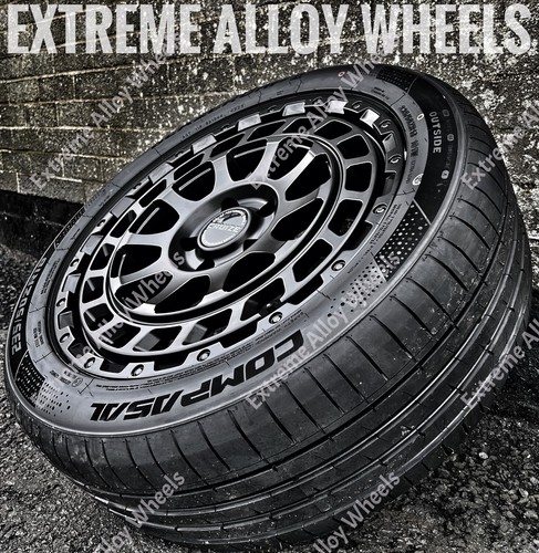 Black swamper alloy - black, wheels