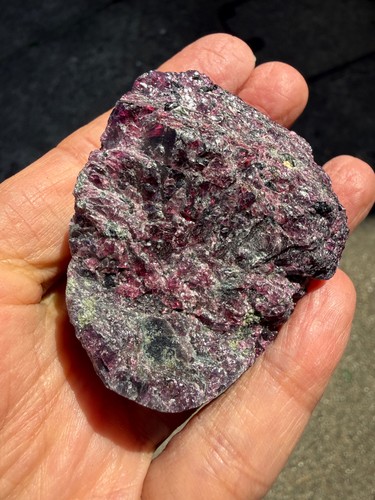 Garnet crystal raw rough - crystal,