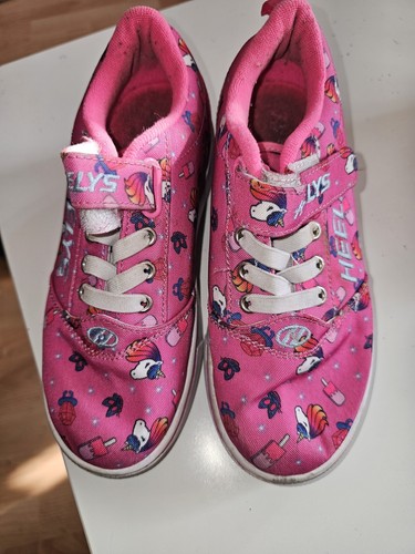 Girls unicorn heelys pink two - unicorn,