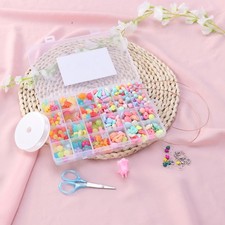  24 Grid Necklace Making Kit Girl Children's Jewellery Bracelets Friendship