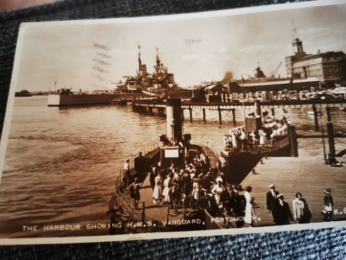 1950s real photo postcard - photo, of
