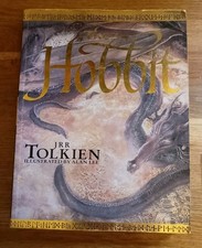 BOOK - JRR Tolkien The Hobbit Illustrated By Alan Lee Ltd Ed Paperback Fantasy 