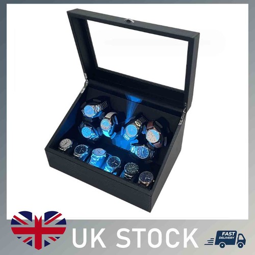 Led light watch winder - winder, mute