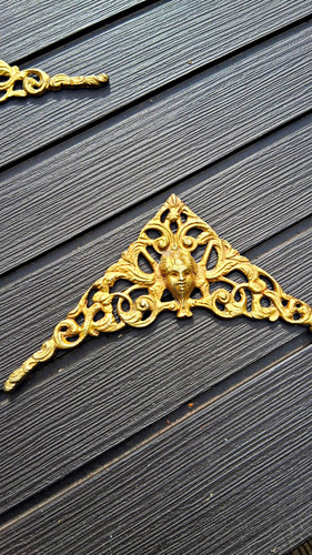 Set antique brass - of,
