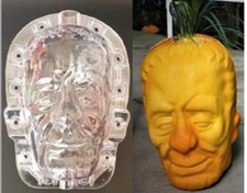 FRANKENSTEIN PUMPKIN MOLD (Large) - Fruit Mould Halloween Decoration