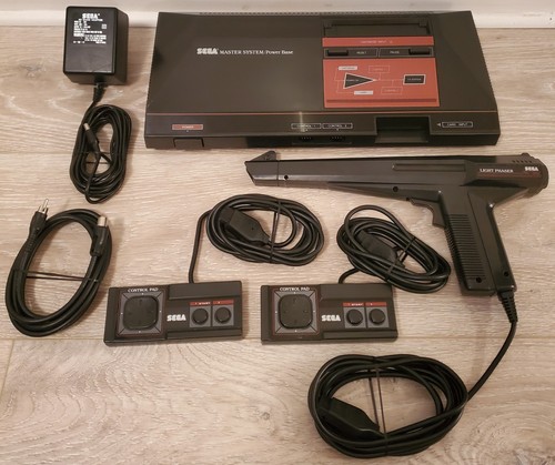 Sega master system console - sega,