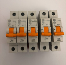 GE GENERAL ELECTRIC DG61 B6 B10 B16 B20 B32 B40 B50 AMP 6KA SINGLE POLE MCB'S