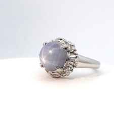 Platinum Natural Blue Star