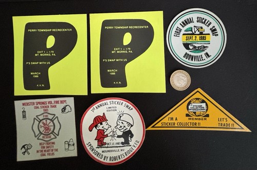 Vintage decals sticker - sticker, swap