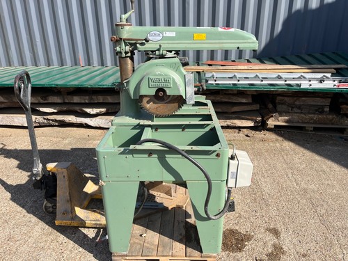 Wadkin bra radial - arm, saw