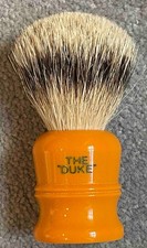 Simpsons The Duke 2 butterscotch best badger shaving brush