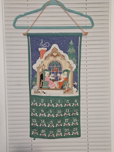 Vtg 1980s avon advent calendar - avon,