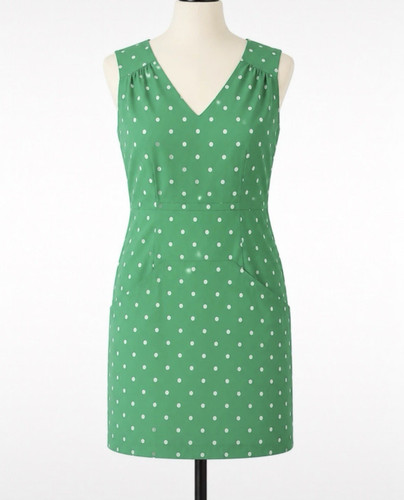Joules green white polka dot - green/white,