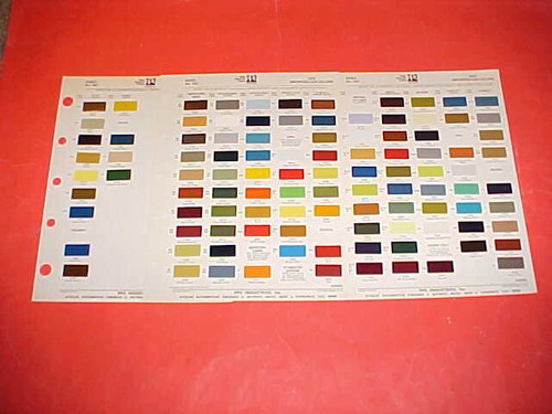 1976 imported car paint - imported,
