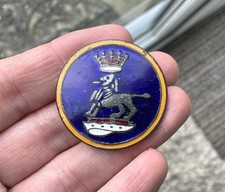 Vintage Sunbeam  Metal Motor Car Body Medallion Enamel Badge Alpine ?