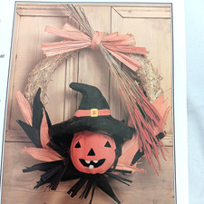 VTG 90s Thanksgiving Wreath