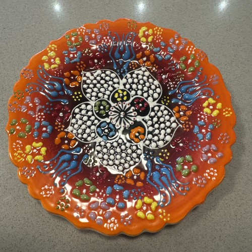 19cms turkish ceramic relief - 19cms,