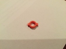 Playmobil Spares: Red Wheel Locks/Clips/Retainers Jeeps & Race Cars - RARE