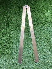 Vintage Brass Smallwood Ruler S193