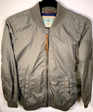 Men's Replay Bomber Jacket - Green - XS 20 inch pit 2 pit -Harrington (Teenager)