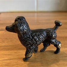 1950'S STYLISED WALTER BOSSE MODERNIST BRONZE OR BRASS HAGENAUER Dog/Poodle