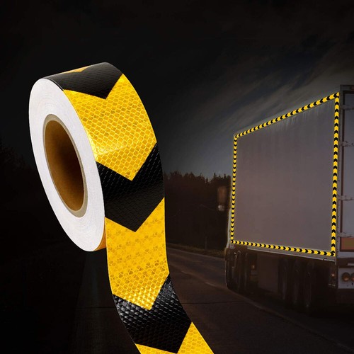 Reflective safety warning tape - warning,