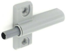 2x Grey Soft Close Kitchen Cabinet Door Stop Drawer Quiet Damper Buffers