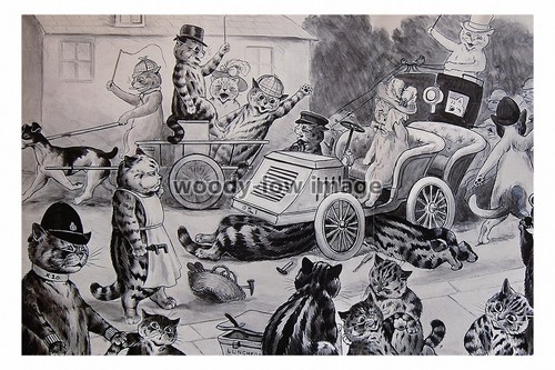Rp02776 louis wain cats - louis,