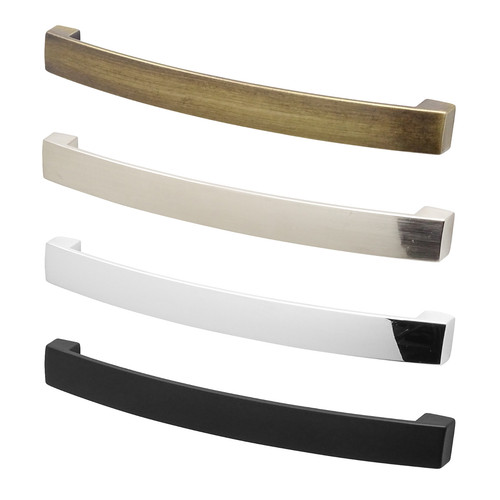 Cupboard handles curved - cupboard, flat