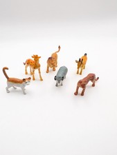 Mini Animal Figures Lion, Cheetah, Goat, Cat+  Small Kids Toys Bulk