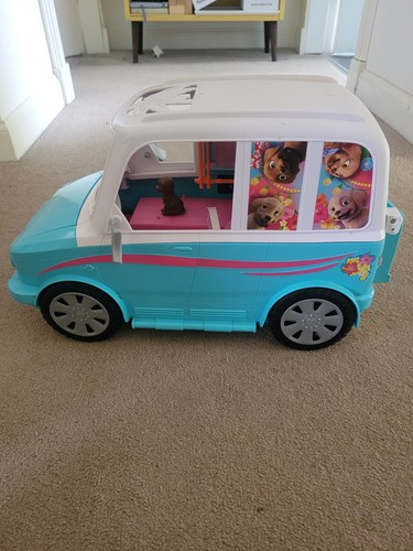 Ultimate barbie puppy - barbie, van