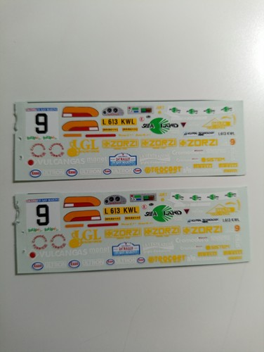 Decals subaru impreza wrc - decals, 1/43